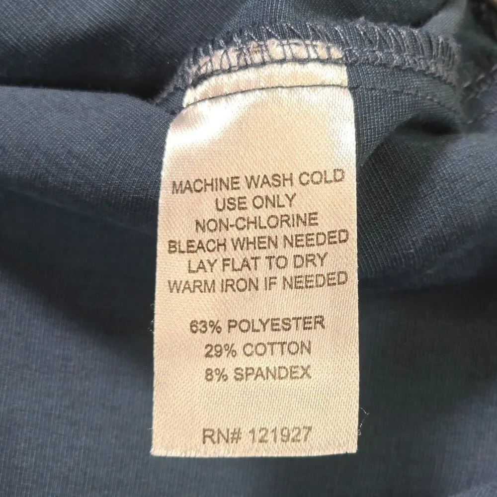 Johnnie-O Calcutta Shorts Mens 38 Lake Blue Prep-Performance Stretch JMSH1950